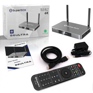 SuperBOX S6 Ultra Media Player with Remote